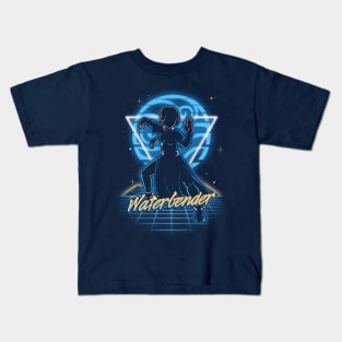 Retro Waterbender Kids T-Shirt